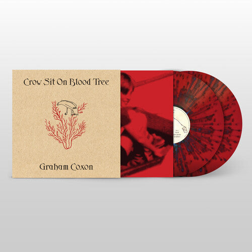 Graham Coxon - Crow Sit On Blood Tree (2LP, Red Black Splatter Vinyl) PRE-ORDER - Out 9/11/26