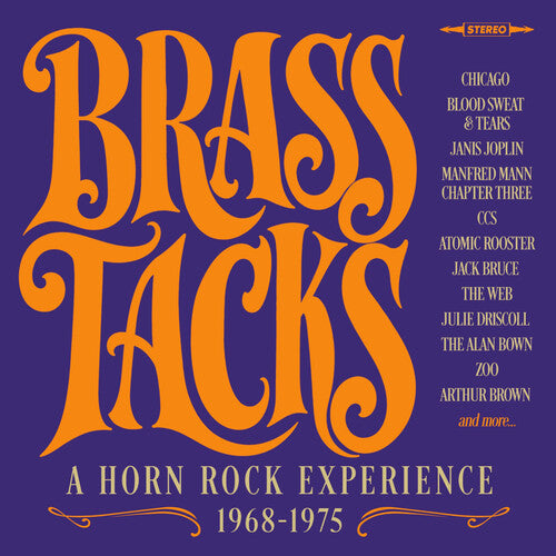 Various Artists - Brass Tacks: A Horn Rock Experience 1968-1975 (3 CDs) PRE-ORDER - Out 11/6/26