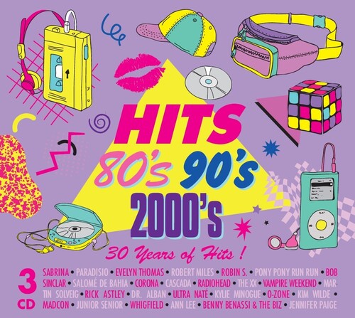 Various Artists - Hits 80's 90's 2000's: 30 Years Of Hits (3 CD) PRE-ORDER - Out 10/9/26