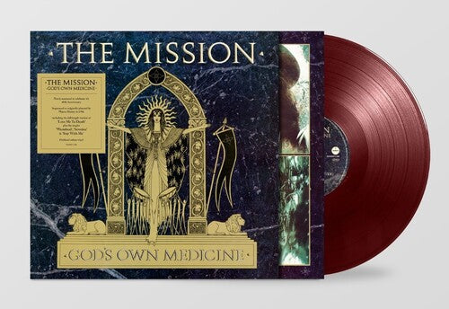 The Mission - God's Own Medicine (Oxblood Vinyl, UK Import) PRE-ORDER - Out 10/30/26