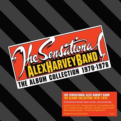 Sensational Alex Harvey Band - Album Collection 1970-1978 (Deluxe 10CD Boxset, UK Import) PRE-ORDER - Out 11/27/26