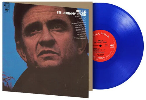 Johnny Cash - Hello I'm Johnny Cash (Blue Vinyl) PRE-ORDER - Out 9/25/26