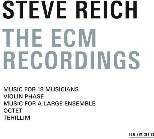 Steve Reich - The ECM Recordings (3LP, Vinyl) PRE-ORDER - Out 10/2/26