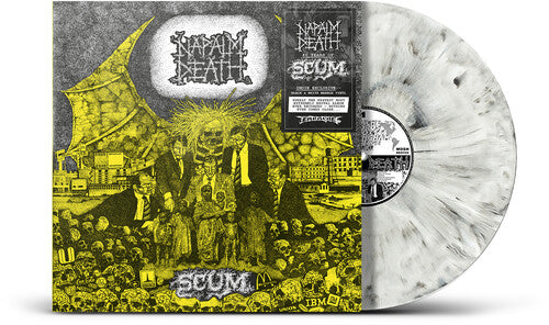 Napalm Death - Scum: 40th Anniversary (Black White Marble Vinyl) PRE-ORDER - Out 1/22/26