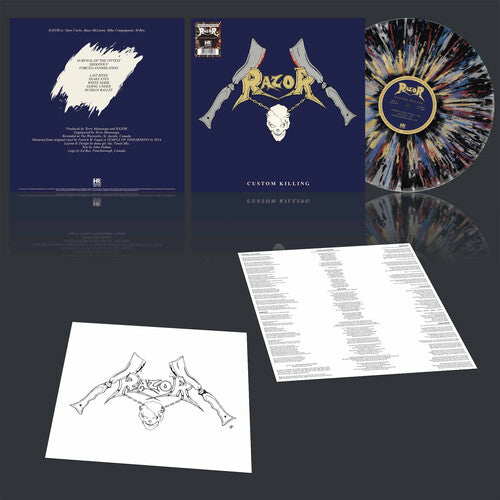 Razor - Custom Killing (Splatter Vinyl) PRE-ORDER - Out 10/23/26