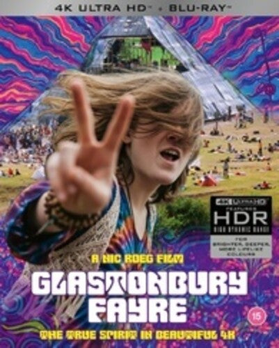 Nicolas Roeg & Peter Neal - Glastonbury Fayre 1971 (4K Ultra HD Blu-Ray) PRE-ORDER - Out 11/20/26