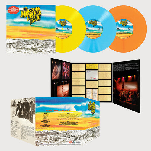The Marshall Tucker Band - The Marshall Tucker Band: Expanded Edition (3LP, Orange Yellow Blue Vinyl) PRE-ORDER - Out 11/20/26