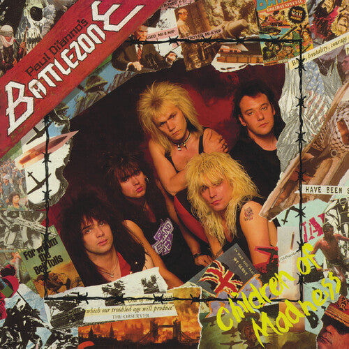 Paul Di'Anno's Battlezone - Children Of Madness (Vinyl LP) PRE-ORDER - Out 11/27/26