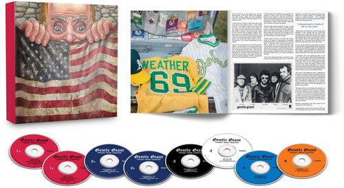 Gentle Giant - Front Row Center: US Dates 1976-1980 (8 CD Earbook Set, 60 Pg Book) PRE-ORDER - Out 11/27/26