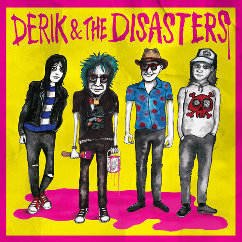 Derik & The Disasters (UK Subs, Peter and the Test Tube Babies) - Derik & The Disasters (Yellow Vinyl) PRE-ORDER - Out 11/20/26