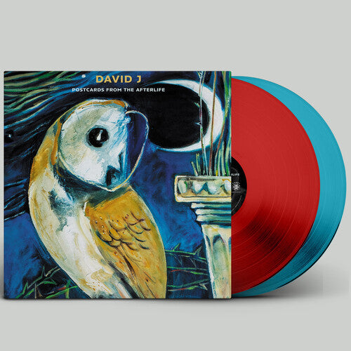 David J (Bauhaus, Love And Rockets) - Postcards From the Afterlife (2LP, Red Blue Vinyl) PRE-ORDER - Out 11/27/26