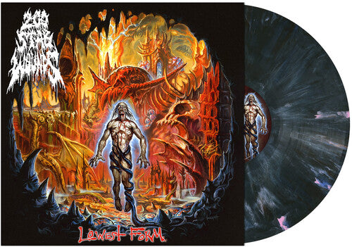 200 Stab Wounds - Lowest Form (Indie Exclusive Pure Emptiness Blue Black Marbled Vinyl, Metal Blade) PRE-ORDER - Out 2/19/27