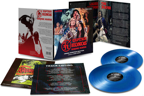Laurie Johnson - Captain Kronos: Original Soundtrack Selections (2LP, Blue Vinyl, UK Import) PRE-ORDER - Out 11/20/26