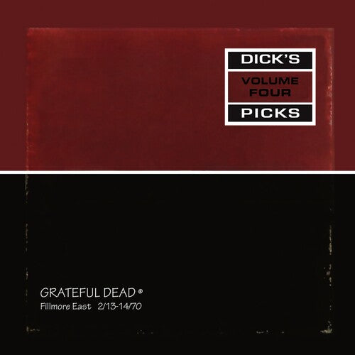The Grateful Dead - Dick's Picks Vol. 4: Fillmore East 2/13-14/70 (6LP, Remastered Vinyl, Hand-Numbered) PRE-ORDER - Out 12/11/26