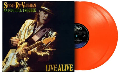 Stevie Ray Vaughan And Double Trouble - Live Alive (Limited Edition, 2LP, Orange Vinyl, Numbered, Holland Import) PRE-ORDER - Out 12/18/26