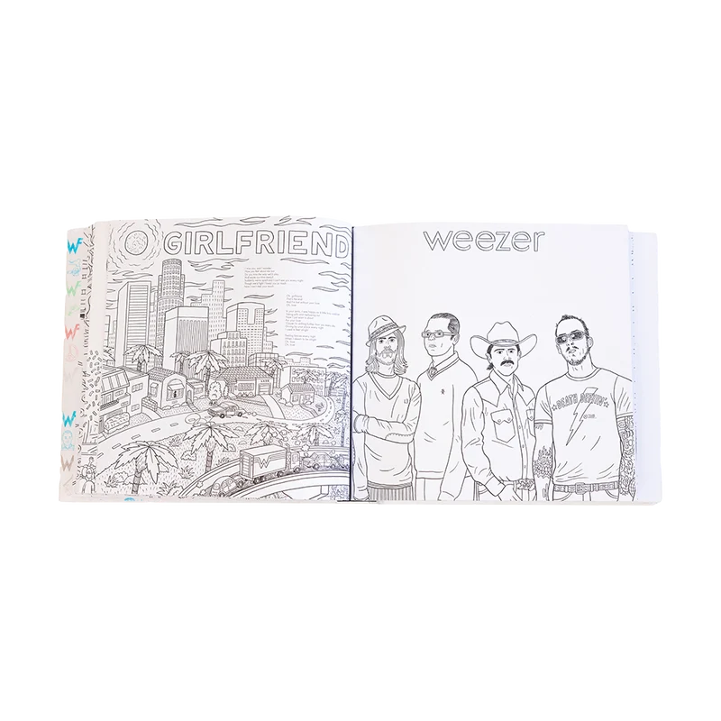 Weezer - Coloring Book Box Set (Limited Edition, 6 Color-Themed Vinyl LPs, 72 Pg. Coloring Book, Color Markers) PRE-ORDER - Out 11/20/26