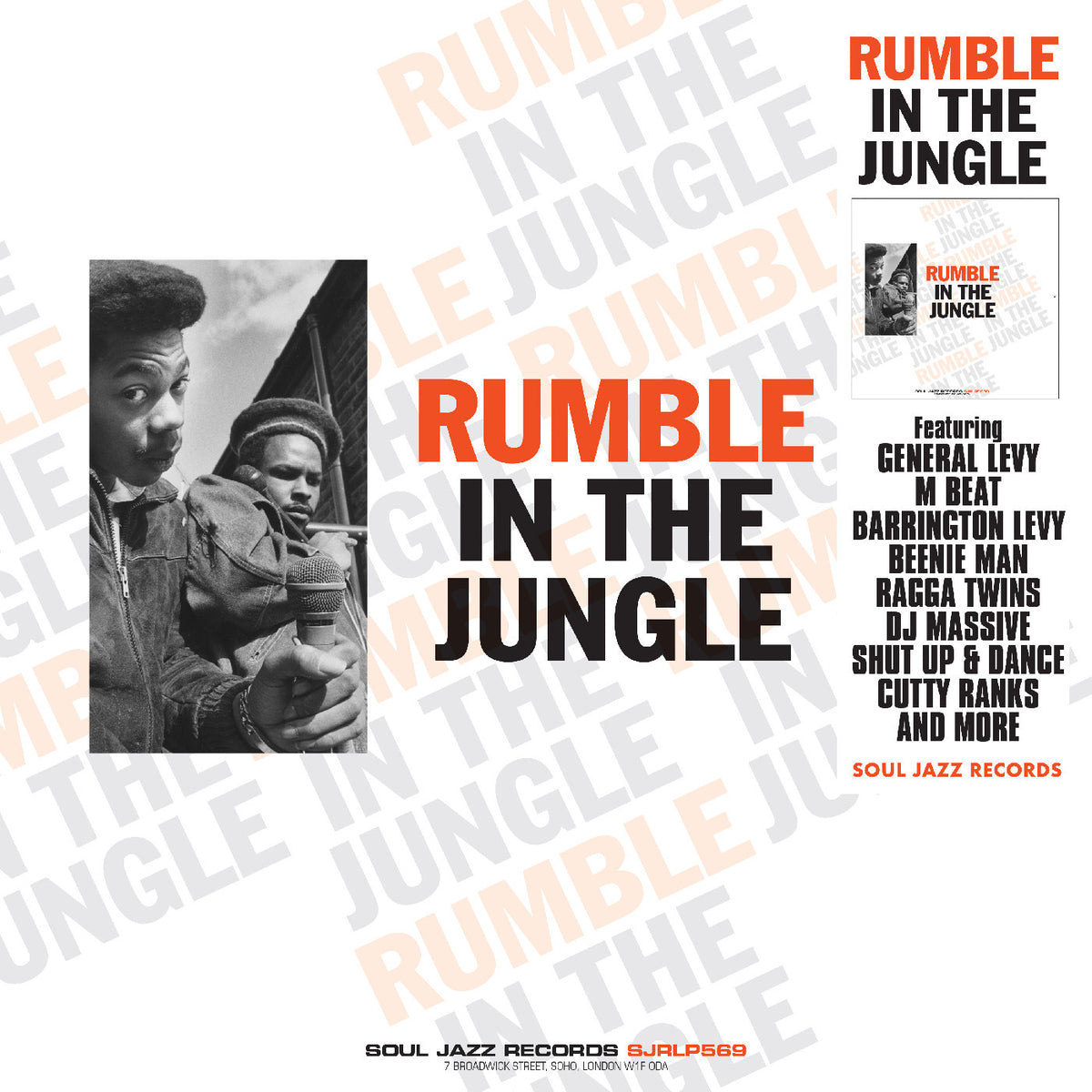 Various Artists - Rumble in the Jungle (2LP, Vinyl) PRE-ORDER - Out 9/25/26