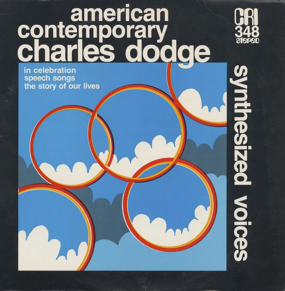 Charles Dodge - Synthesized Voices (Vinyl LP) PRE-ORDER - Out 9/25/26