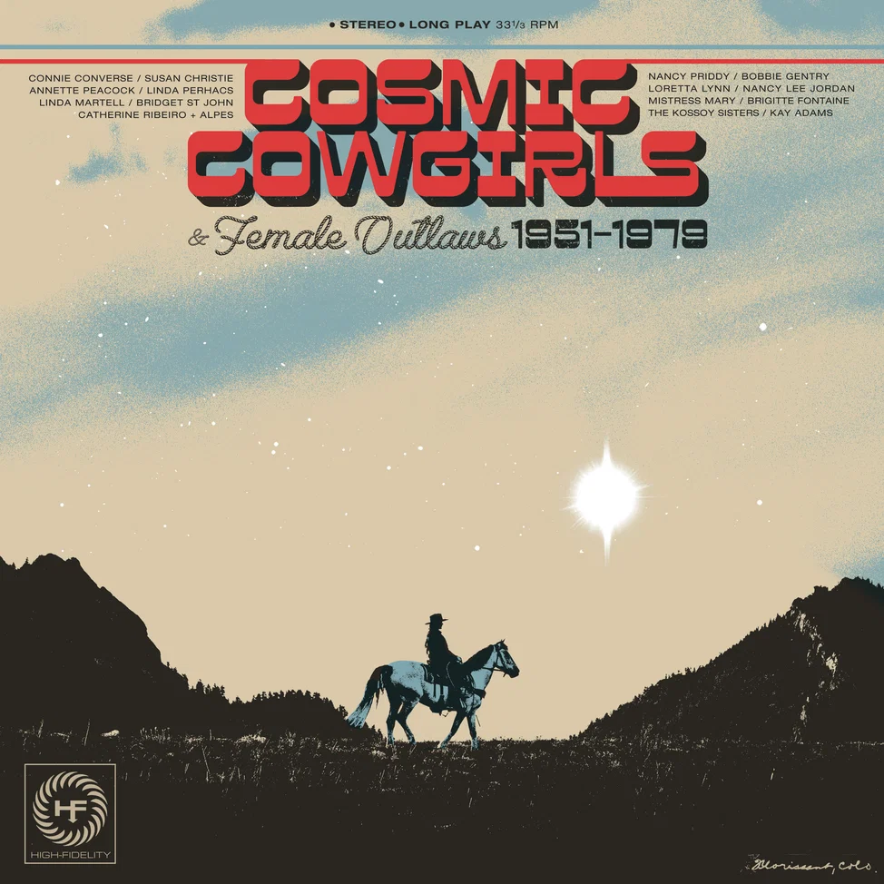 Various Artists - Cosmic Cowgirls & Female Outlaws 1951-1979 (Blazing Campfire Vinyl) PRE-ORDER - Out 10/23/26