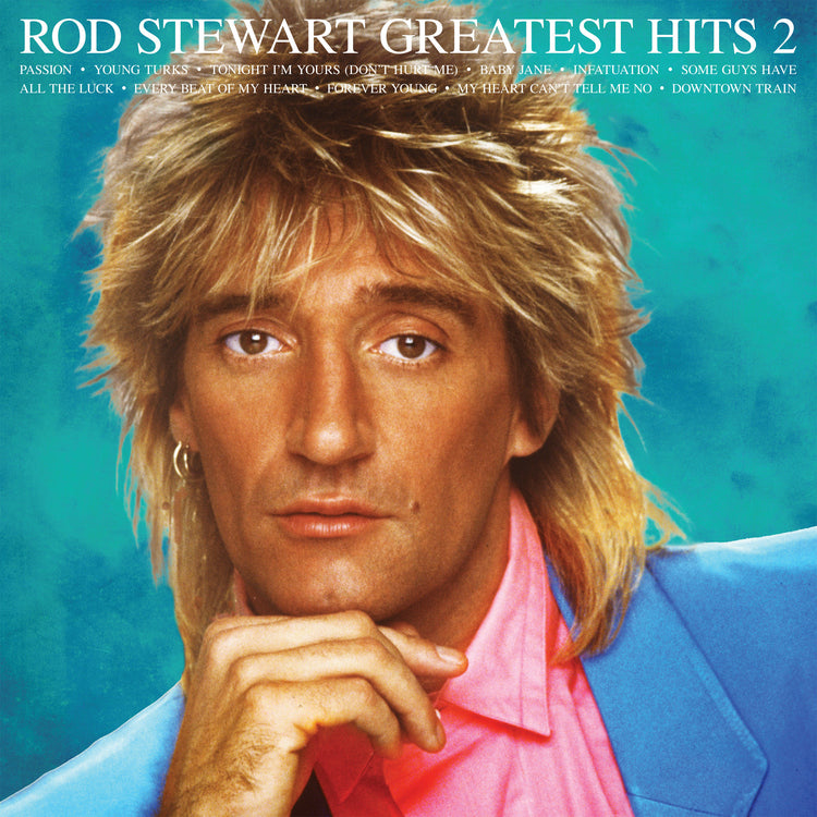 Rod Stewart - Greatest Hits Vol. 2 (Aqua Vinyl) PRE-ORDER - Out 10/23/26
