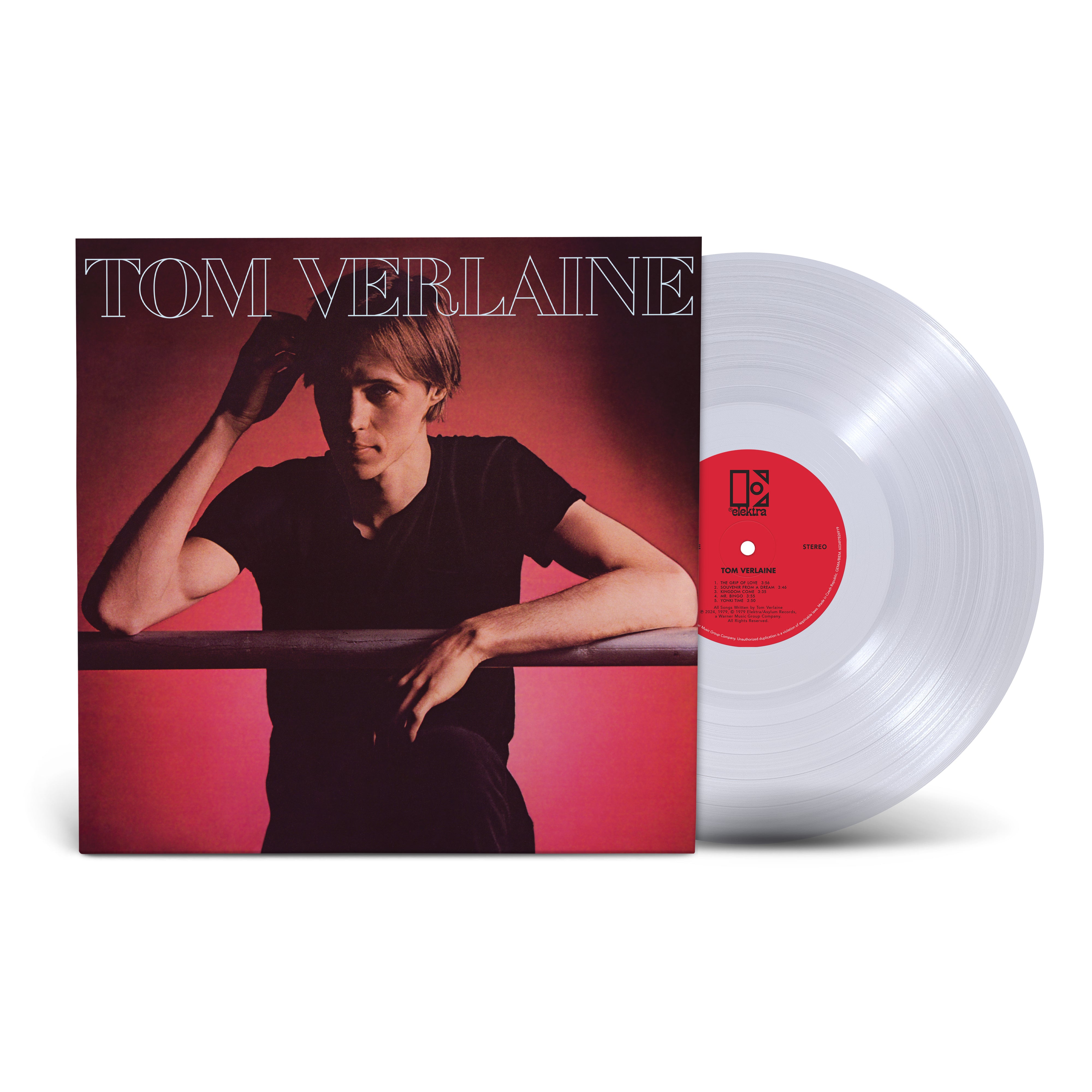 Tom Verlaine - Tom Verlaine (Crystal Clear Vinyl) PRE-ORDER - Out 10/16/26