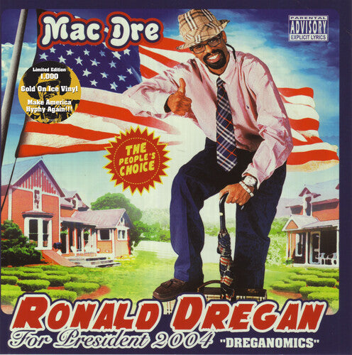 Mac Dre - Ronald Dregan - Dreganomics (2LP, Gold Vinyl)
