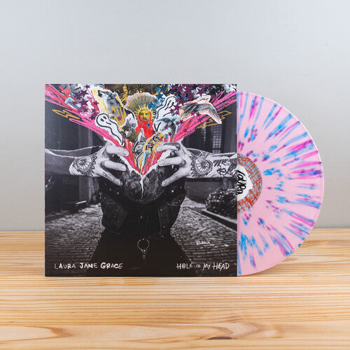 Grace, Laura Jane - Hole in My Head (Pink, Purple & Blue Splatter Viny