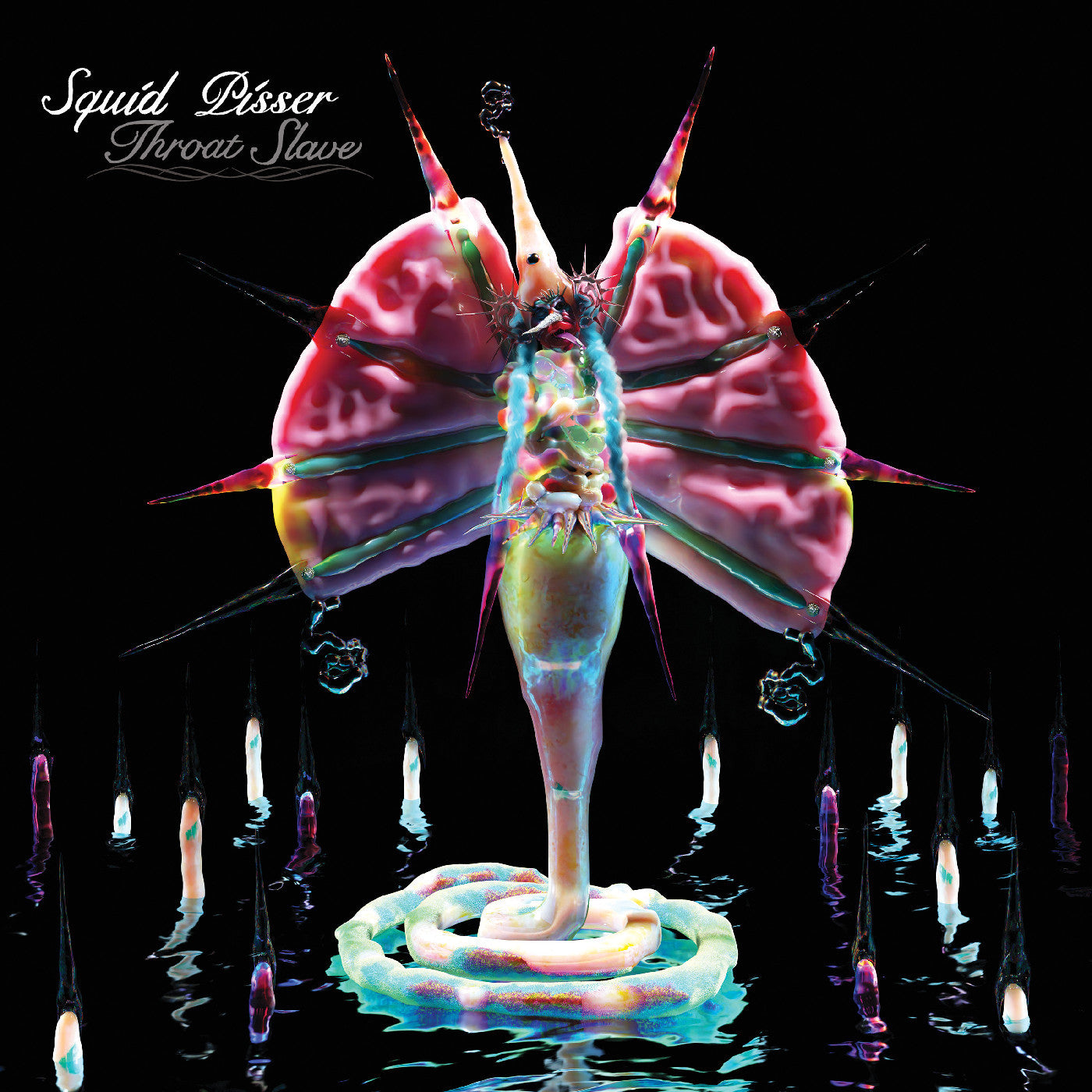 Squid Pisser (Gwar, Starcrawler) - Throat Slave (Irradiated Pink Vinyl) PRE-ORDER - Out 8/28/26