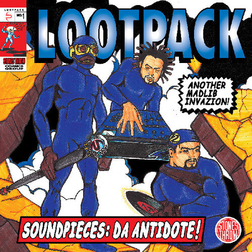 Lootpack - Soundpieces: Da Antidote! (3LP, Red/Yellow/Blue Vinyl)
