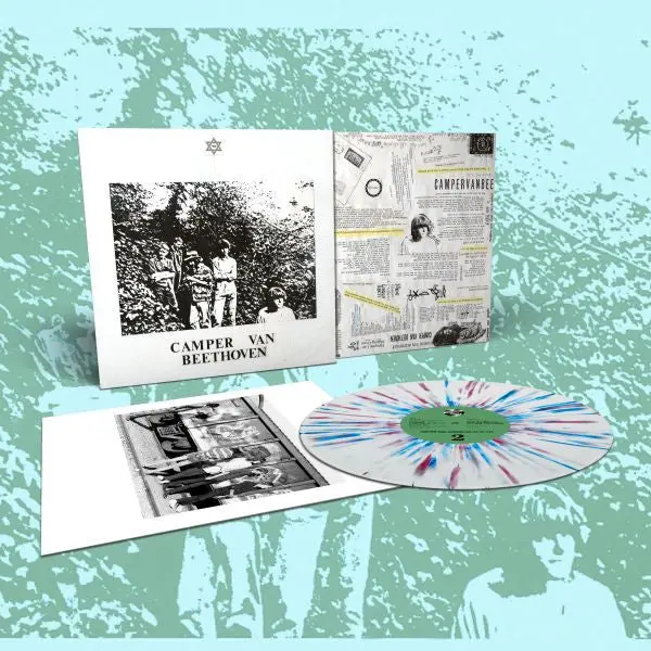 Camper Van Beethoven - II & III 40th Anniversary Edition (Red, White & Blue Toothpaste Splatter Vinyl) PRE-ORDER - Out 5/29/26