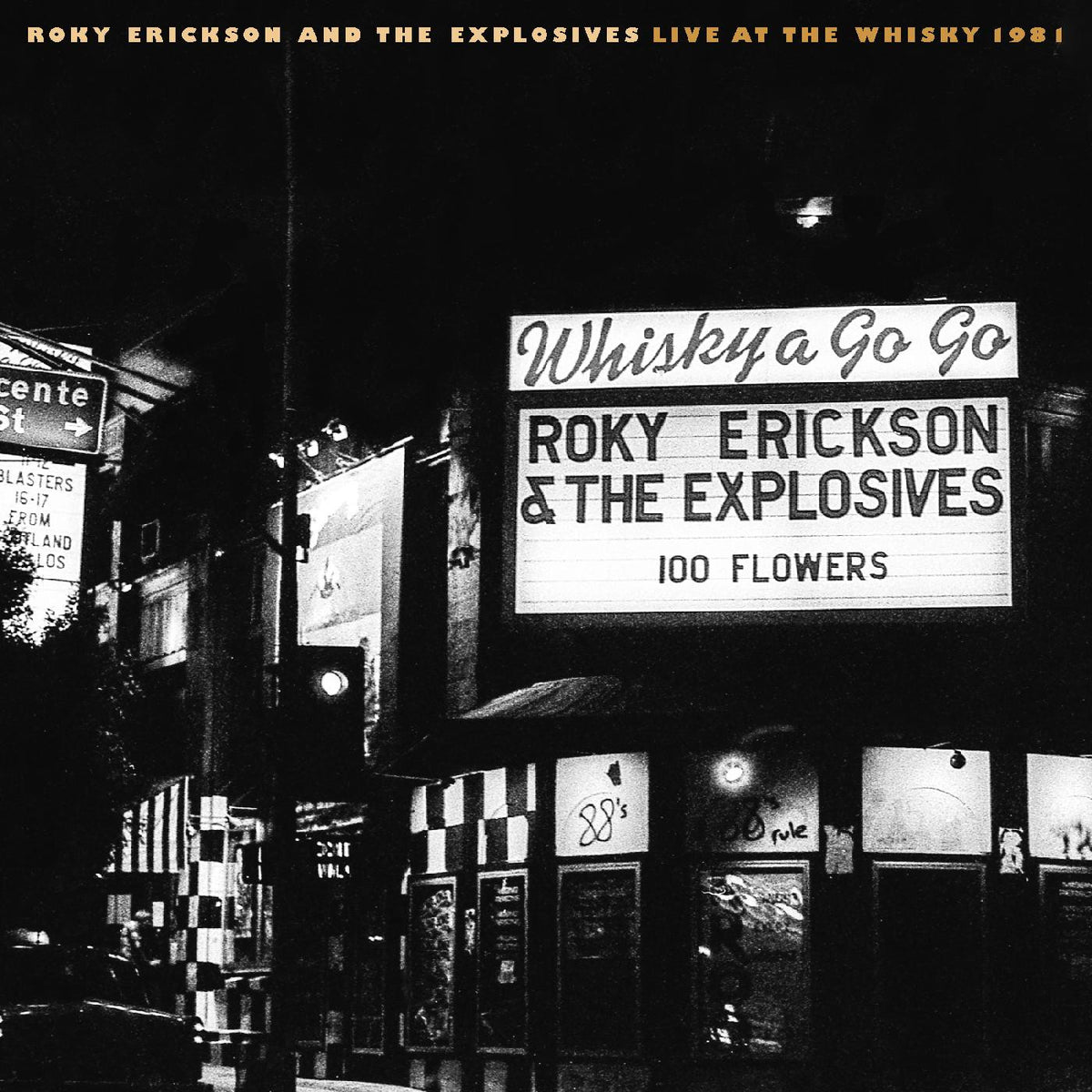 Roky Erickson And The Explosives - Live At The Whisky 1981 (Neon Green Semi-Transparent Vinyl) PRE-ORDER - Out 10/16/26