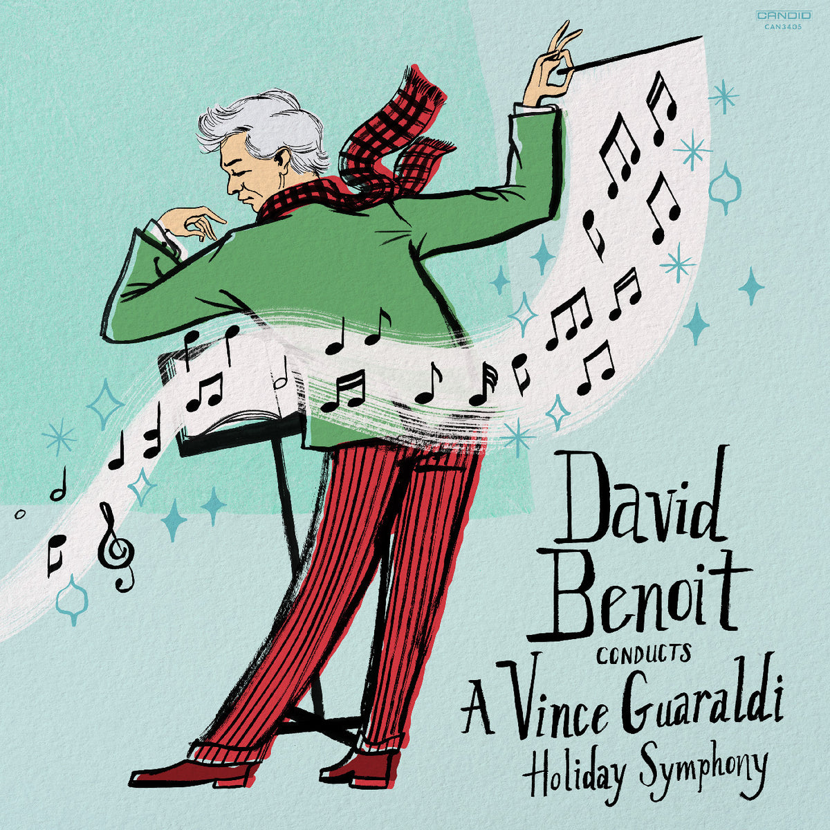 David Benoit - David Benoit Conducts A Vince Guaraldi Holiday Symphony (Red Vinyl) PRE-ORDER - Out 11/20/26