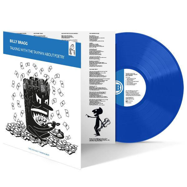 Billy Bragg - Talking with the Taxman About Poetry (Solid Blue Vinyl) PRE-ORDER - Out 10/16/26