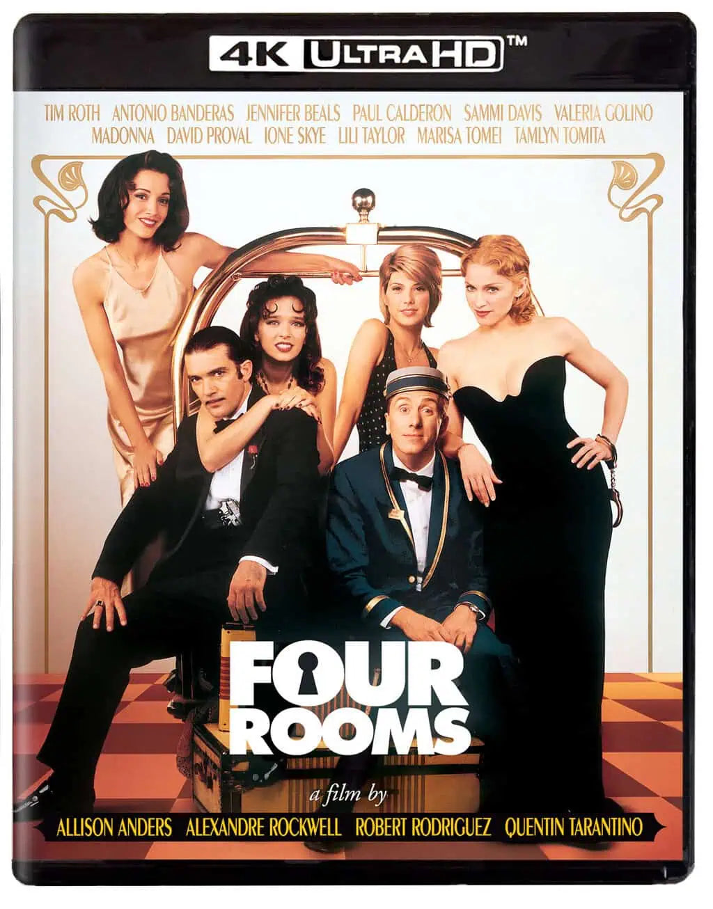 Quentin Tarantino/Robert Rodriguez/Alexandre Rockwell/Allison Anders - Four Rooms (2 Discs, 4K UHD + Blu-Ray) PRE-ORDER - Out 11/13/26