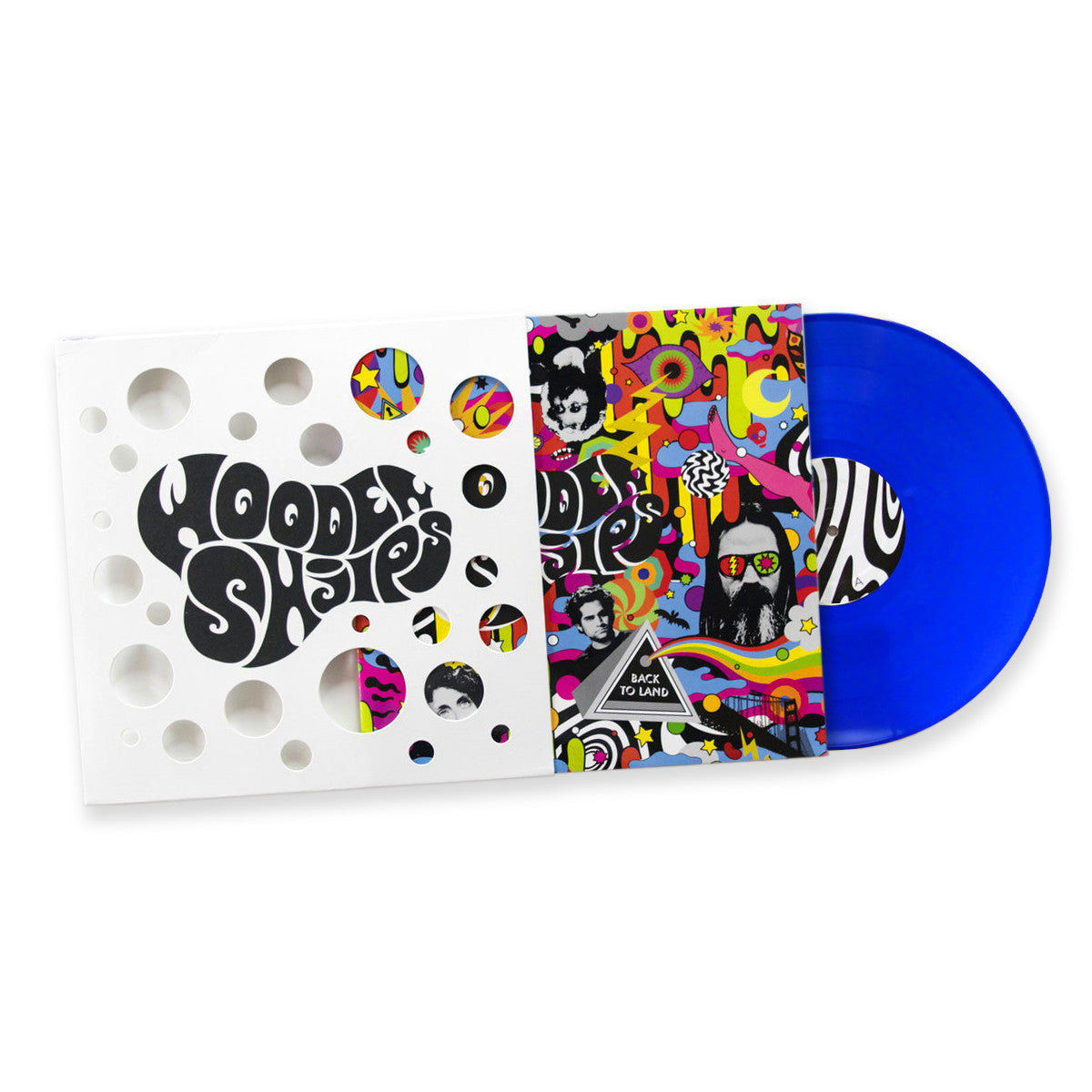 Wooden Shjips - Back To Land (Opaque Blue Vinyl, Thrill Jockey) PRE-ORDER - Out 8/21/26