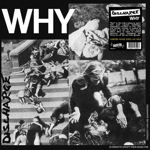 DISCHARGE - Why (Red Vinyl)