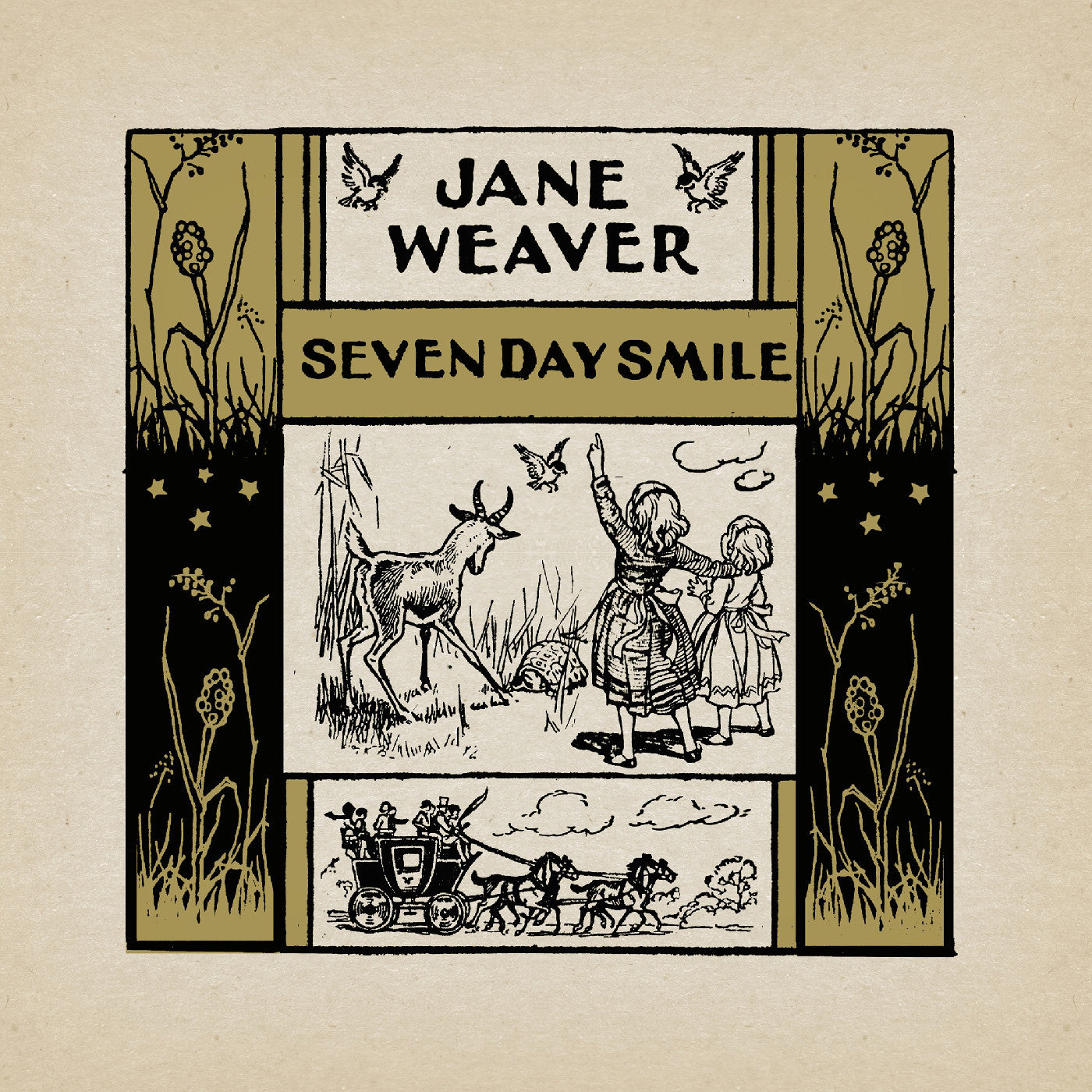 Jane Weaver - Seven Day Smile (Gold Vinyl, Fire) PRE-ORDER - Out 8/28/26