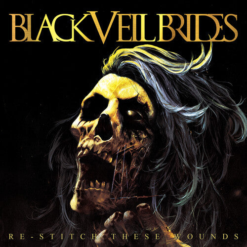 Black Veil Brides - Re-Stitch These Wounds (Ultra Clear w/ Neon Yellow &amp; Black Splatter Vinyl)