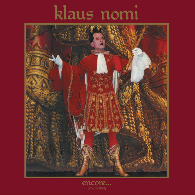 Klaus Nomi - Encore...Nomi’s Best (Vinyl LP) PRE-ORDER - Out 10/9/26