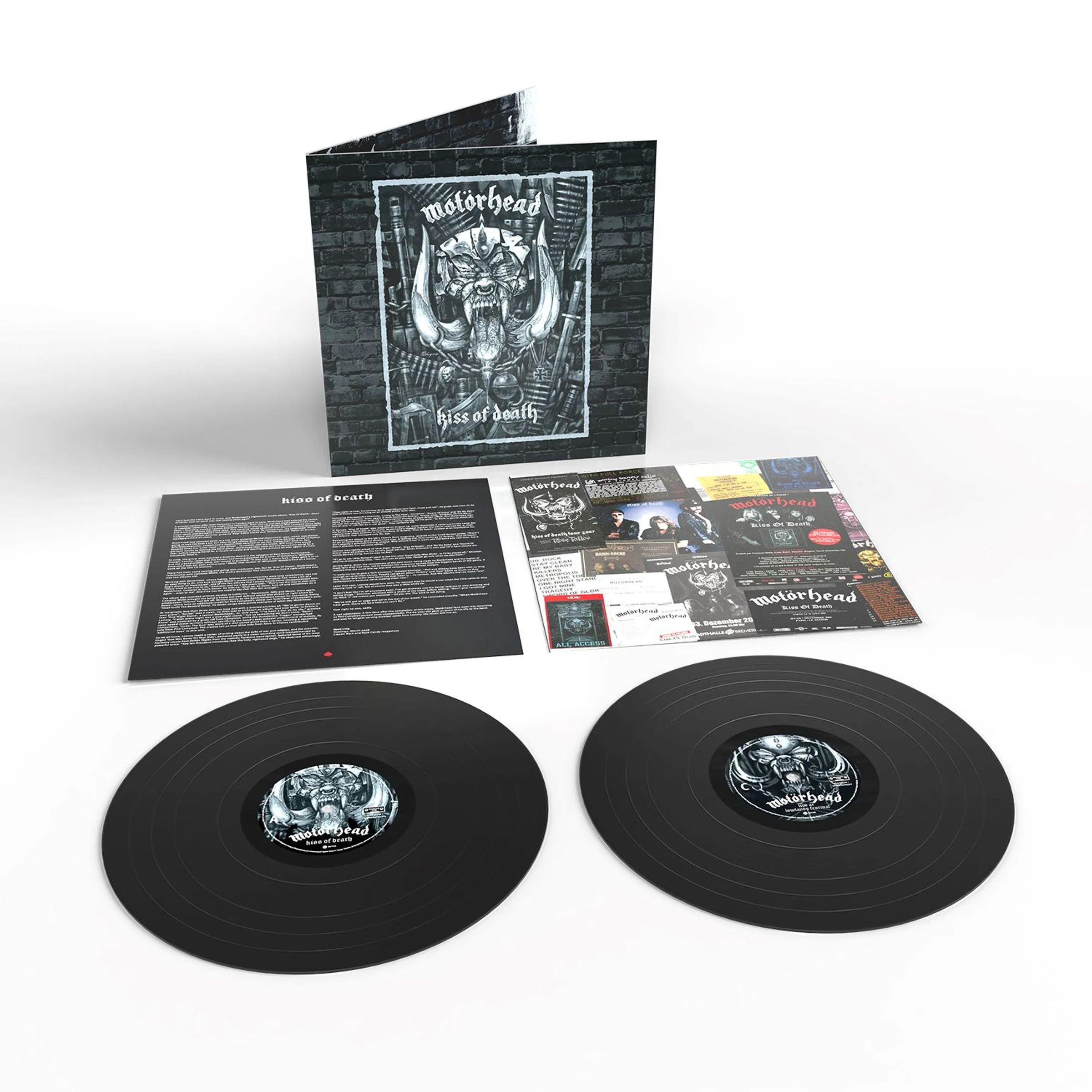 Motörhead - Kiss Of Death 20th Anniversary Edition (2LP, Vinyl) PRE-ORDER - Out 7/3/26