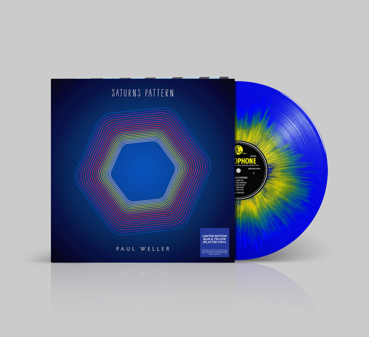 Paul Weller - Saturns Pattern (Blue & Yellow Splatter Vinyl) PRE-ORDER - Out 10/16/26