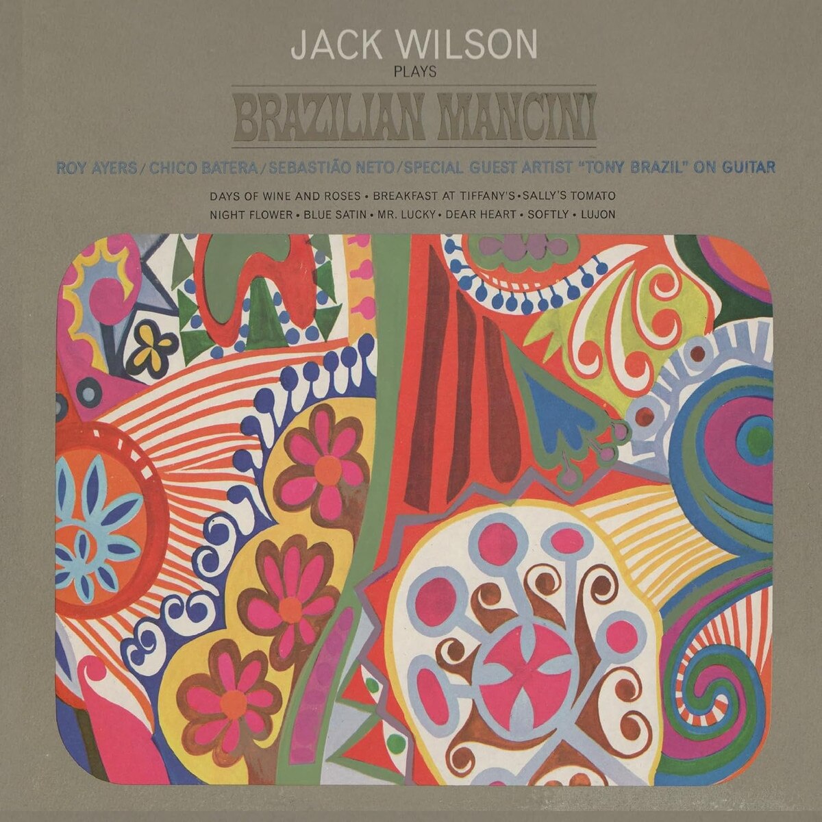 The Jack Wilson Quartet Featuring Roy Ayers - Brazilian Mancini (Translucent Coral Vinyl) PRE-ORDER - Out 9/18/26