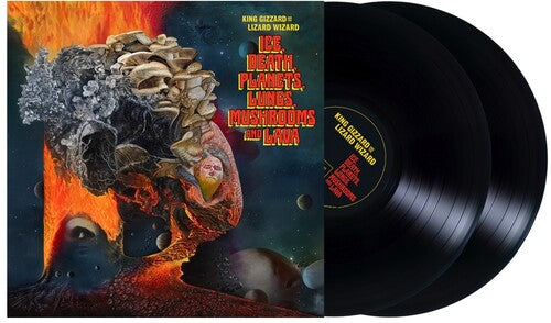 King Gizzard and the Lizard Wizard - ICE, DEATH, PLANETS, LUNGS, MUSHROOMS, AND LAVA (2LP, Vinyl)