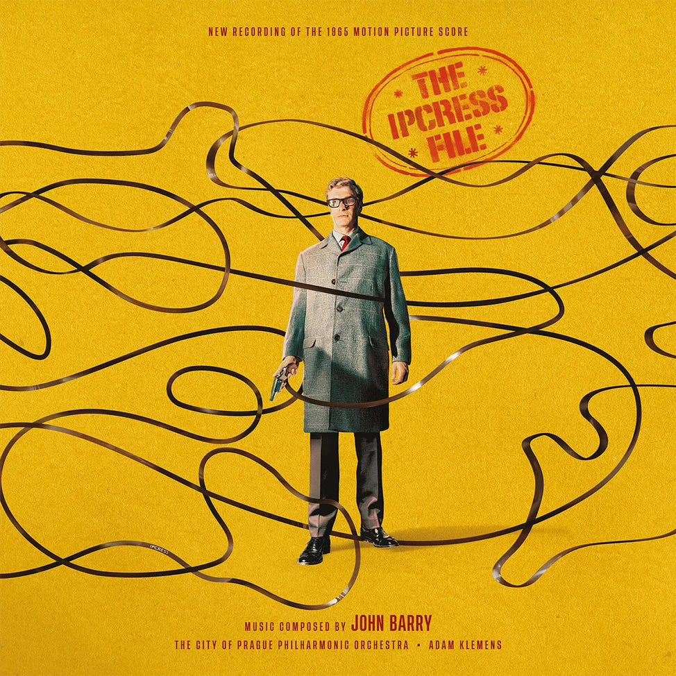 John Barry - The Ipcress File OST (Black Orange Vinyl) PRE-ORDER - Out 8/21/26