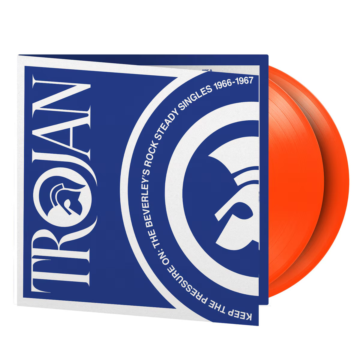 Various Artists - Keep The Pressure On: The Beverley's Rock Steady Singles 1966-1967 Trojan (2LP, Orange Vinyl) PRE-ORDER - Out 8/7/26
