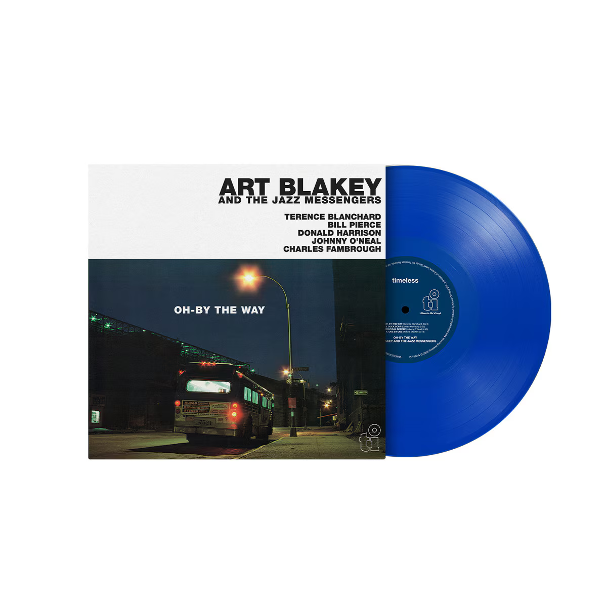 Art Blakey And The Jazz Messengers - Oh-by The Way (Blue Vinyl) PRE-ORDER - Out 9/11/26