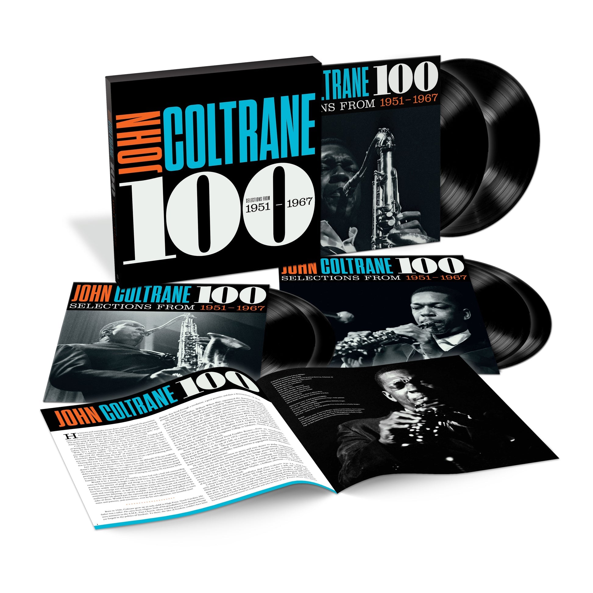 John Coltrane - John Coltrane 100: Selections From 1951-1967 (6LP, Vinyl) PRE-ORDER - Out 10/2/26