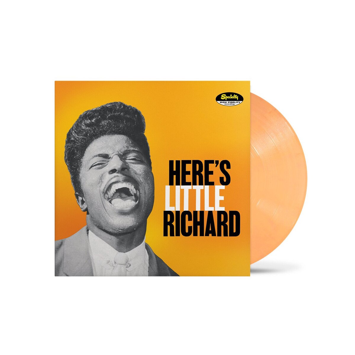 Little Richard - Here’s Little Richard (Georgia Peach Blend Eco Friendly Vinyl) PRE-ORDER - Out 8/14/26