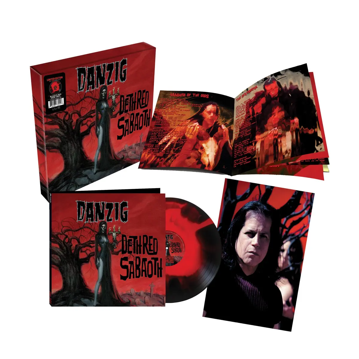 Danzig - Deth Red Sabaoth (Black/Red/Yellow Haze/Splatter Vinyl Box Edition) PRE-ORDER - Out 9/18/26