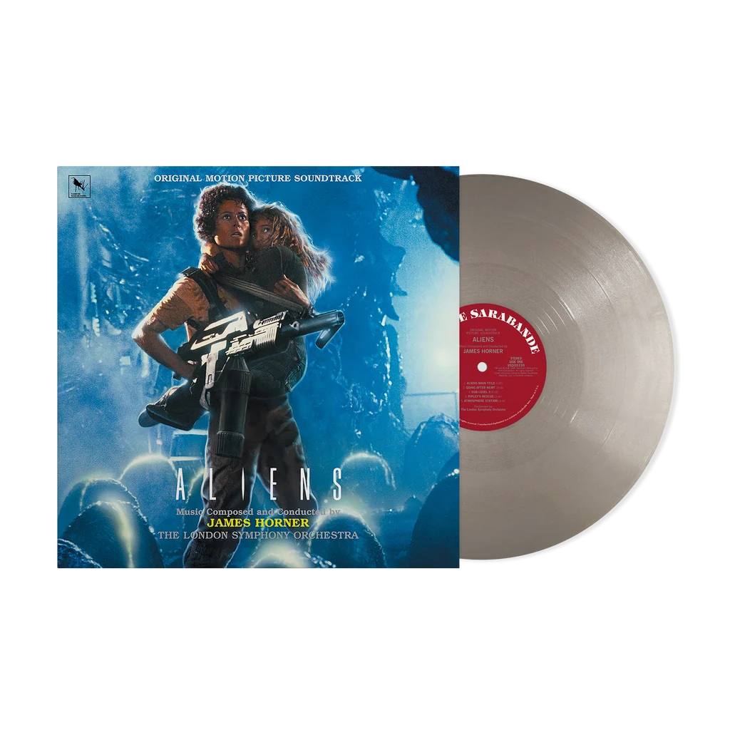 James Horner - Aliens: 40th Anniversary OST (Silver Vinyl) PRE-ORDER - Out 11/6/26